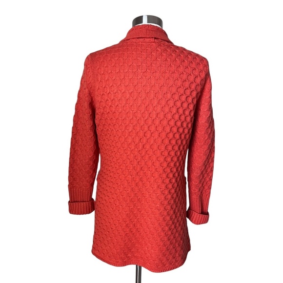 Brixon Ivy Stitch Fix Cable Chunky Knit Faux Cashmere Knit Duster Cardigan M - Picture 9 of 16